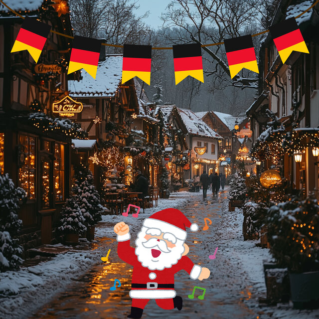 Santa Tanz Weihnachten