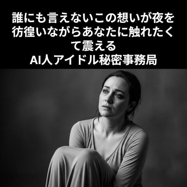 誰にも言えないこの想いが夜を彷徨いながらあなたに触れたくて震える