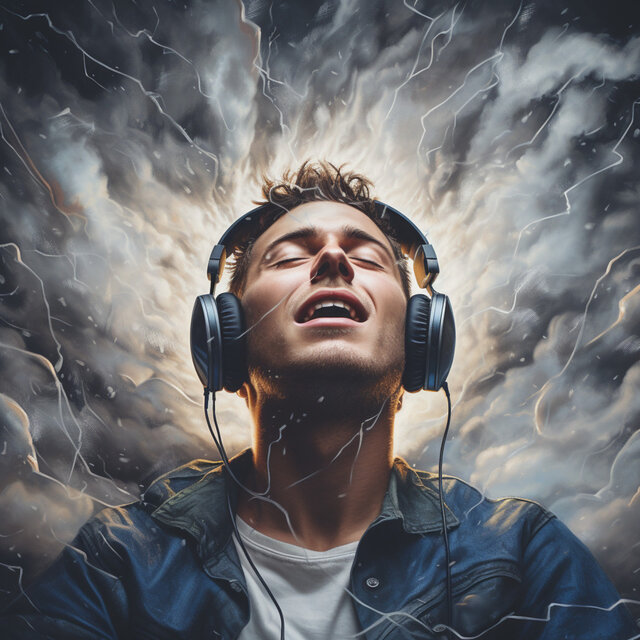 Relaxation Thunder: Soothing Currents Rhythm