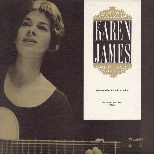 Accompanying Herself on Guitar