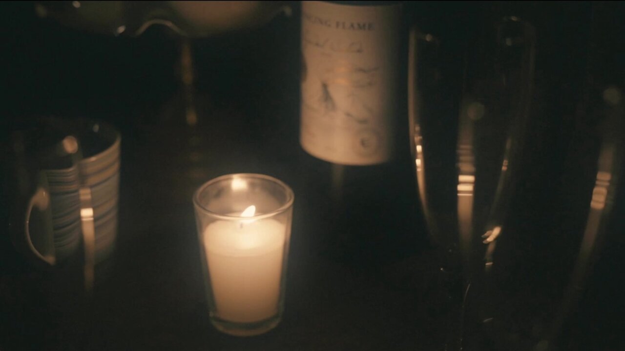 Night Focus Concentration BGM of bonfire and acoustic guitar