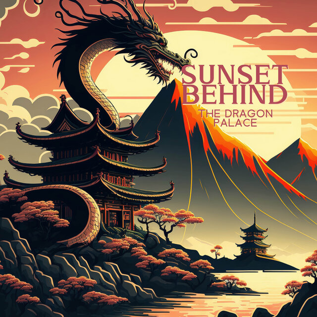 Sunset Behind the Dragon Palace