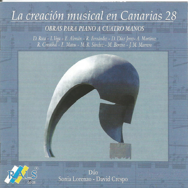 La Creación Musical en Canarias 28 - Obras para Piano a Cuatro Manos