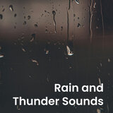 Peaceful Night Rain with Distant Thunder