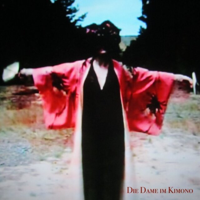 Die Dame im Kimono