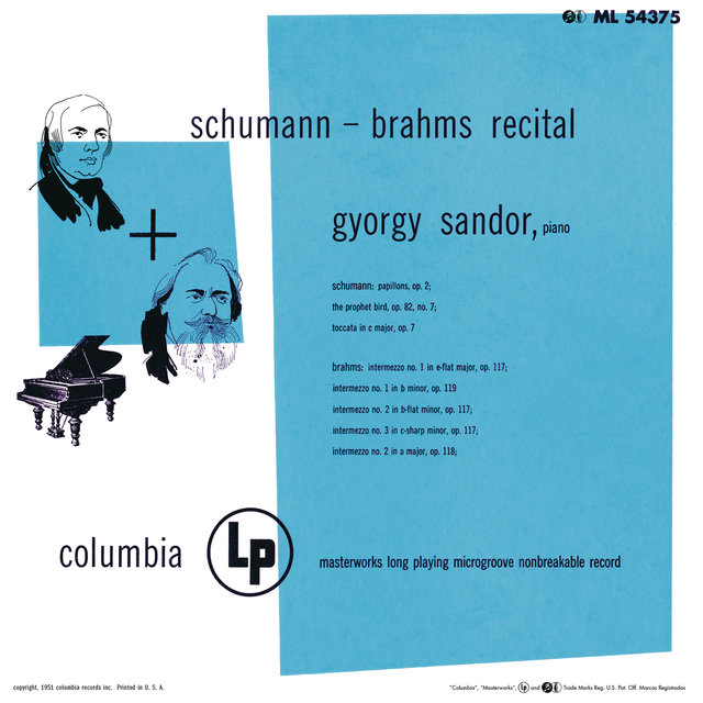 Sándor Plays Schumann & Brahms (Remastered)