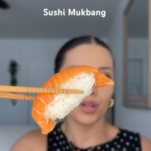 ASMR Mini Sushi Mukbang