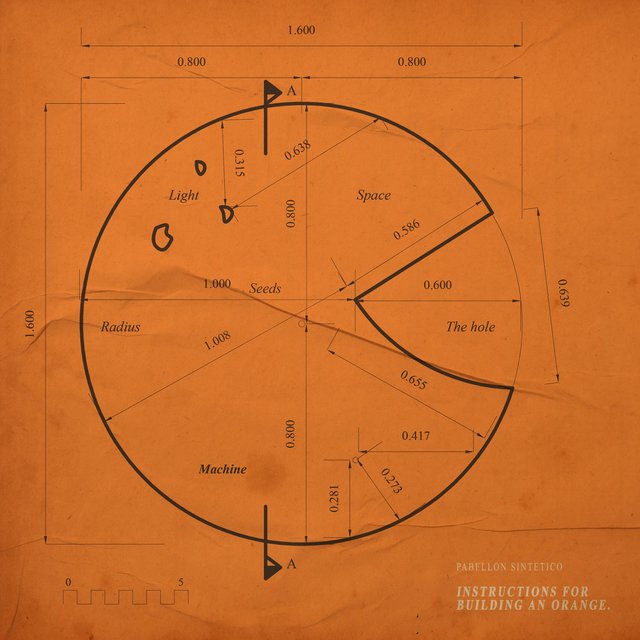 Instructions for building an orange