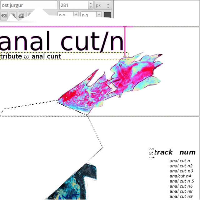 anal cut/N