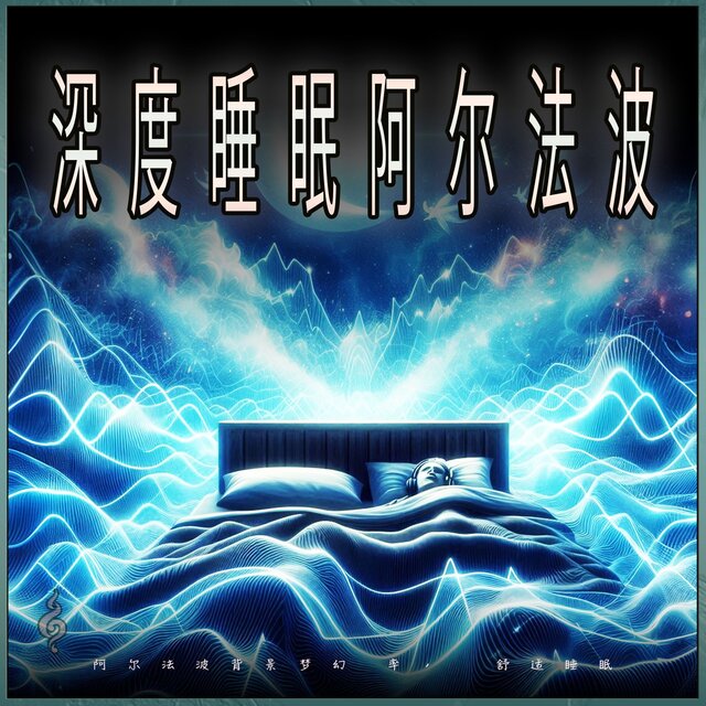 深度睡眠阿尔法波  舒适入睡的背景梦幻频率