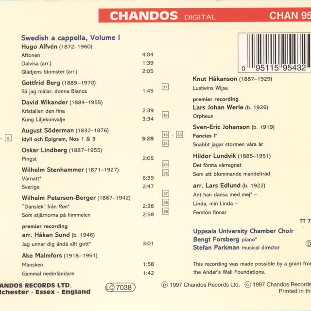 Swedish Acapella, Vol. 1