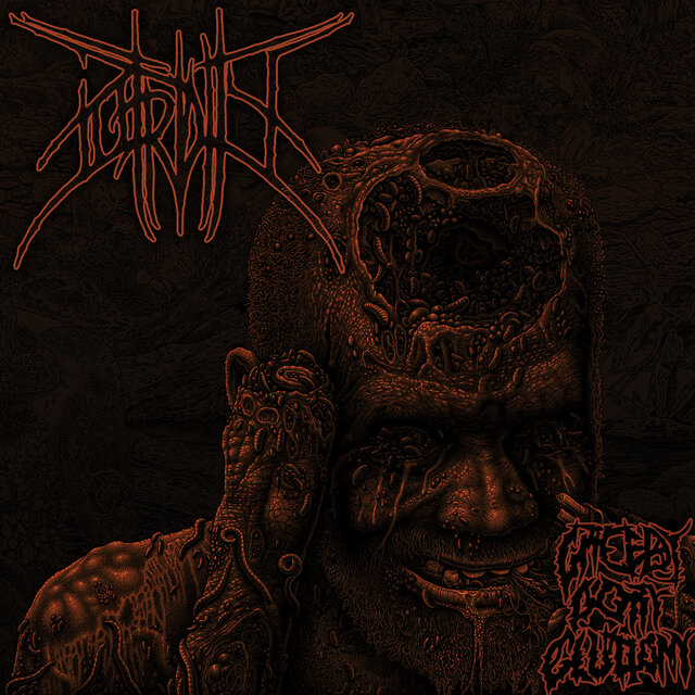 Cover art for album Greedy Gory Gluttony by Putridity