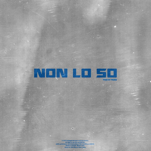 NON LO SO (feat. prod by Pedro)