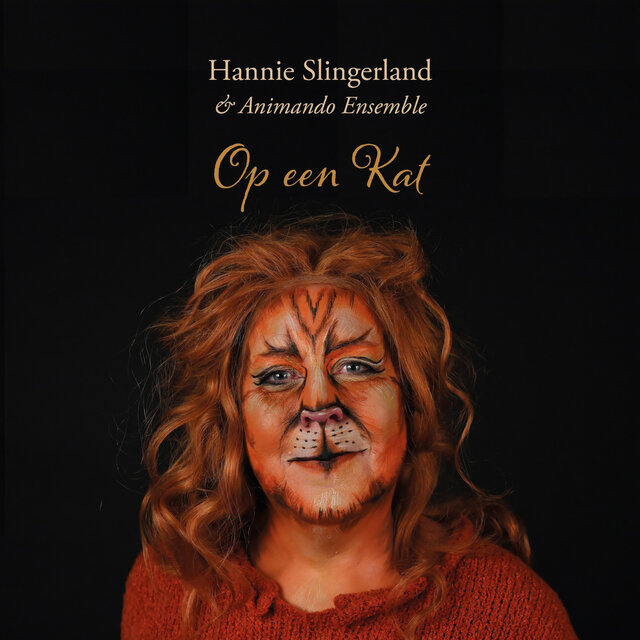 Op een kat
