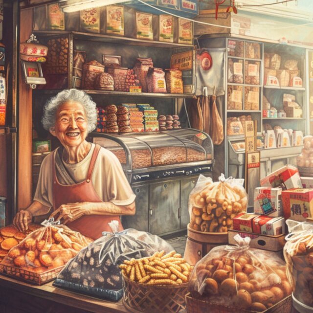 The Grandma at the Grocery Store