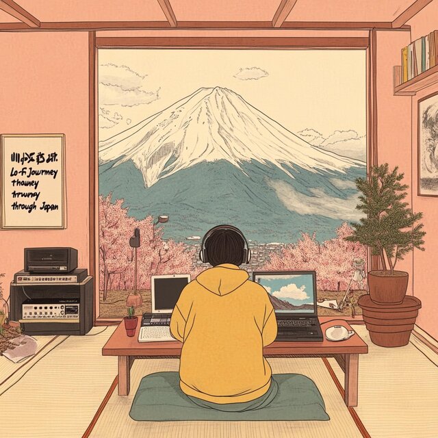 Sakura Dreams: Lo-Fi Journey through Japan