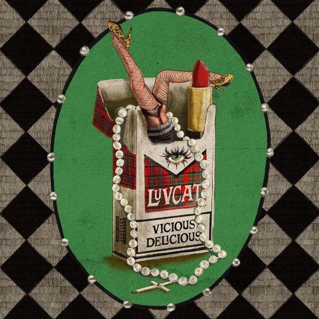 Cover art for album Vicious Delicious by Luvcat