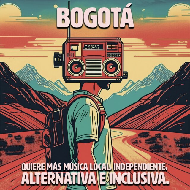 Cover art for album ¿Como suena Bogotá Alternativa e Inclusiva?  Mediados  de mayo 2026 by User