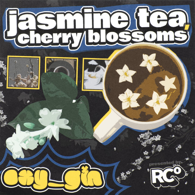 jasmine tea, cherry blossoms