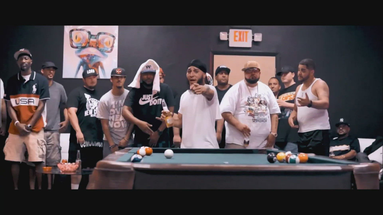 Pool Hall Scene