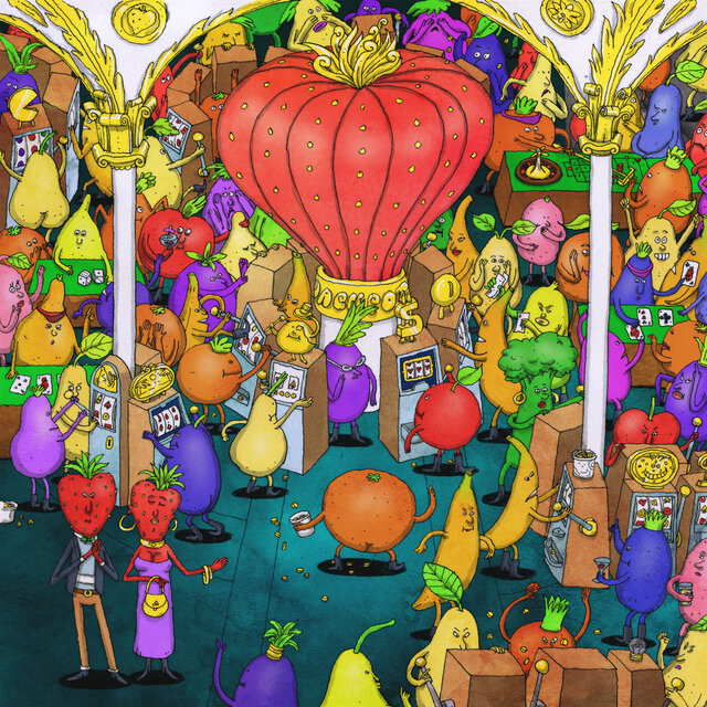 Cover art for album Jackpot Juicer by Dance Gavin Dance