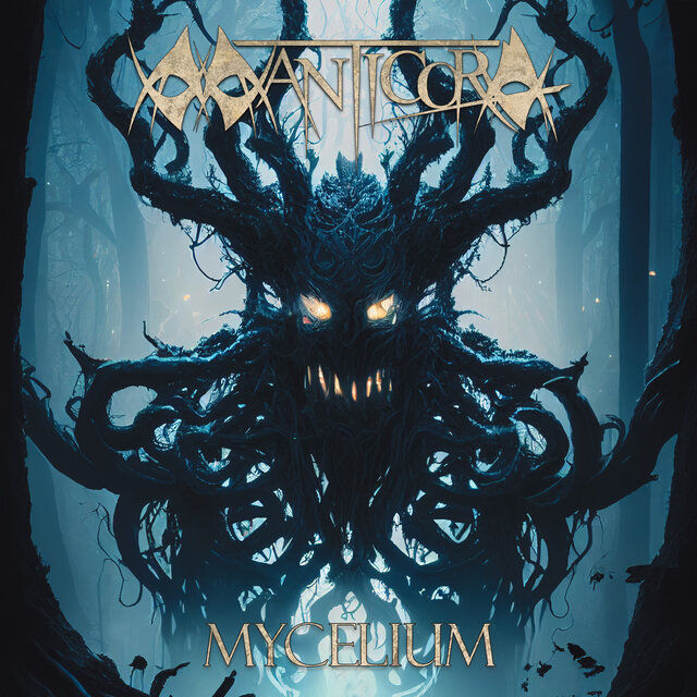 Cover art for album Mycelium by Manticora