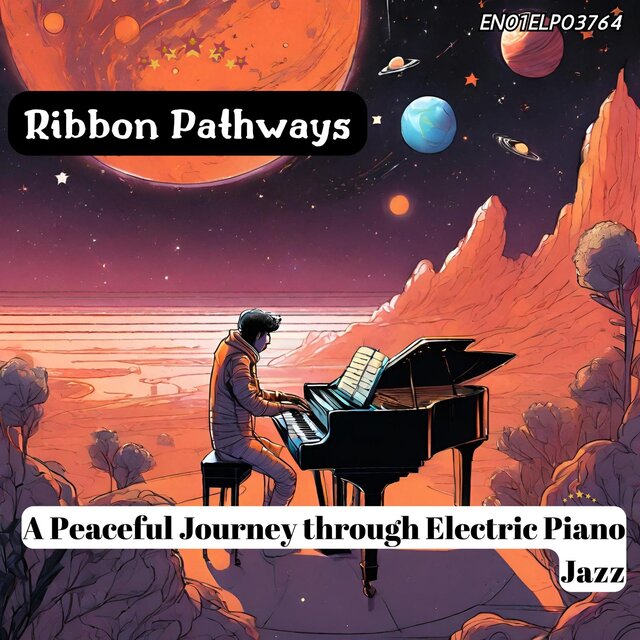 Ribbon Pathways: A Peaceful Journey through Electric Piano Jazz