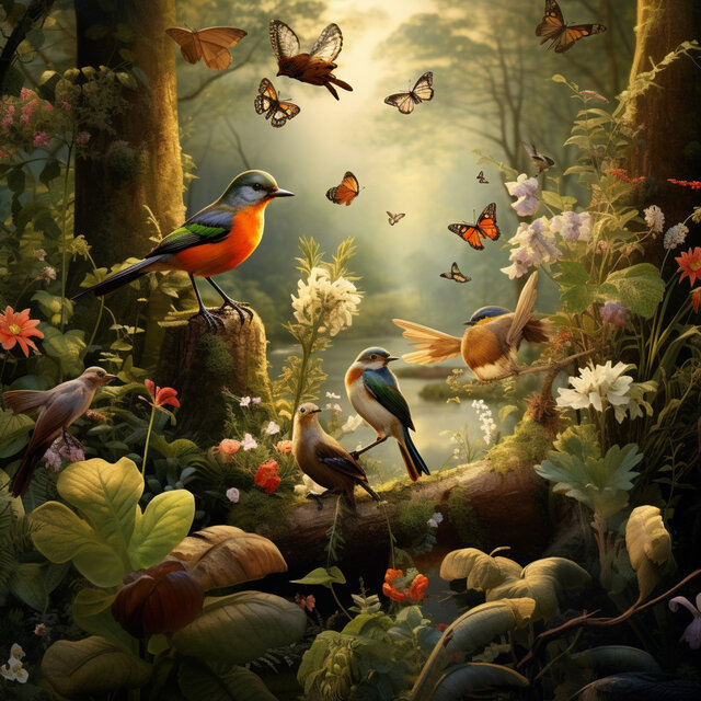 Nature's Buzz and Chirp Melody