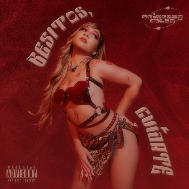 Cover art for album besitos, cuídate by Princesa Alba