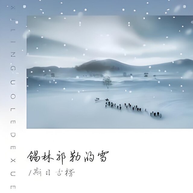 锡林郭勒的雪