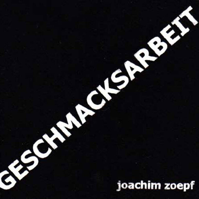 Geschmacksarbeit