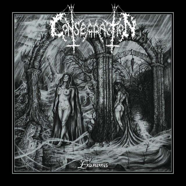 Cover art for album Exanimis by Consecration