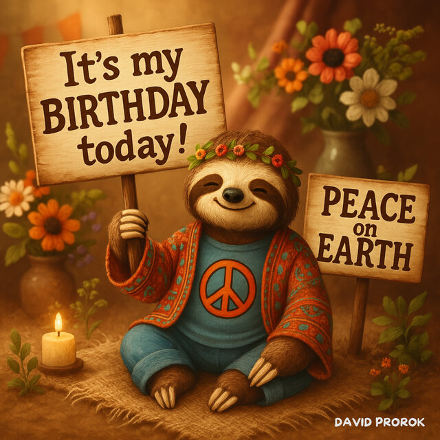 It's My Birthday Today (Peace On Earth)