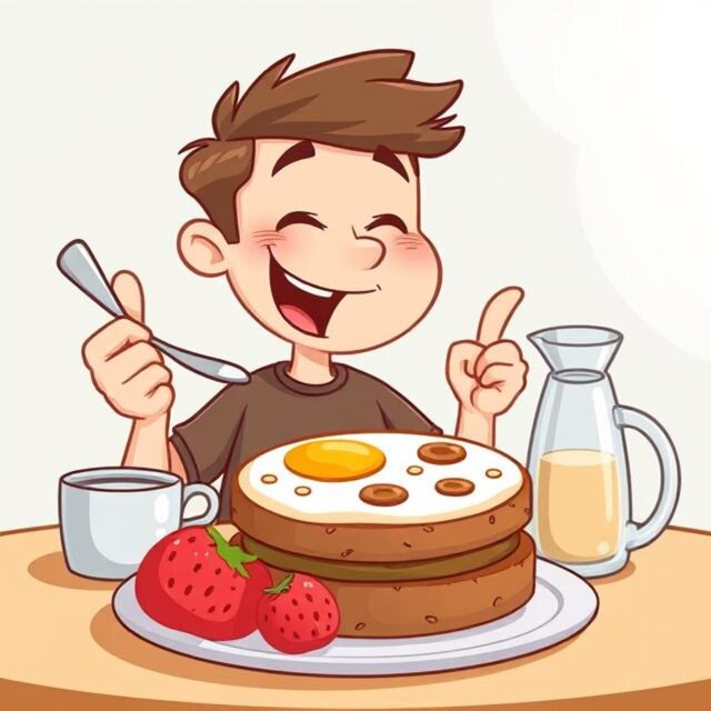 Colazione in famiglia