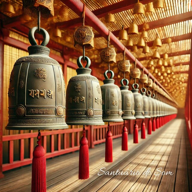 Santuário do Som (Vibrações Tibetanas de Cura, Templo Espiritual, Canções de Meditação Budista)