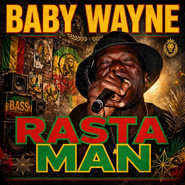Cover art for album Rasta Man by Mark Topsecret, Top Secret Music