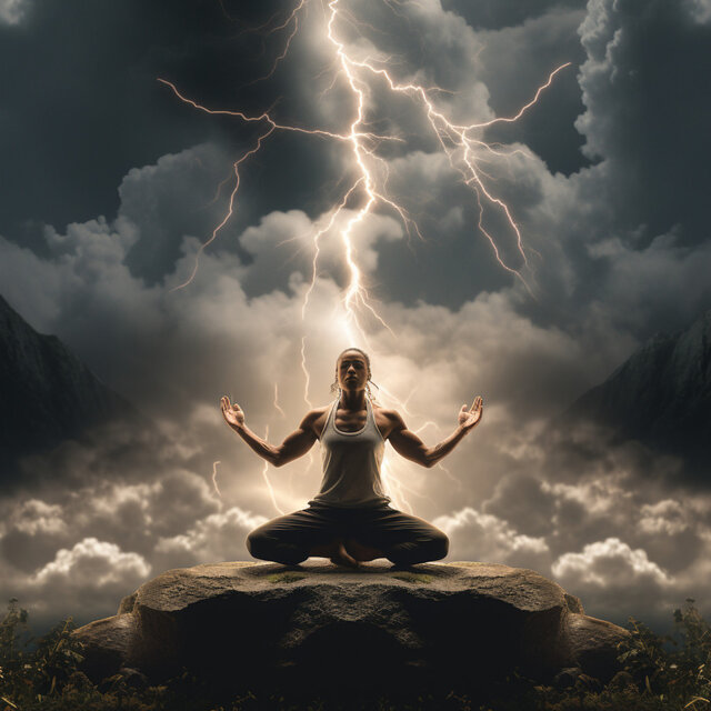 Meditative Thunder: Quiet Rumble Tunes