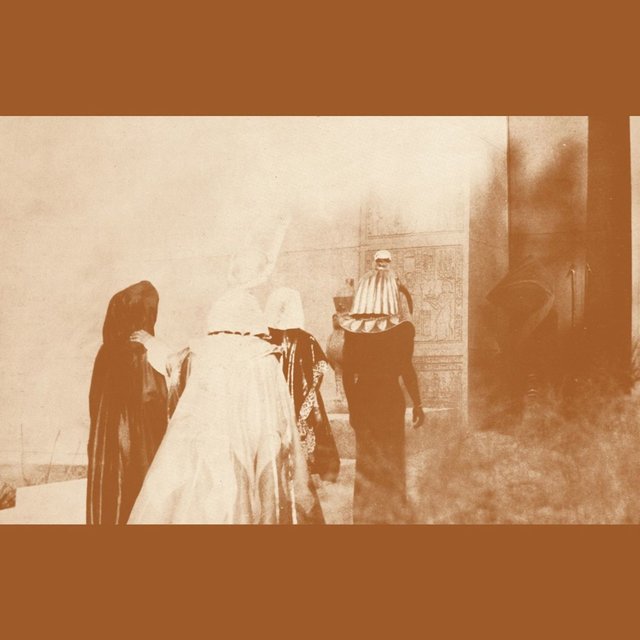 Cover art for album Dark Myth Equation Visitation by Sun Ra, His Astro-Intergalactic Infinity Arkestra