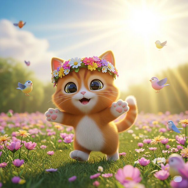 El Gatito Va a la Escuela