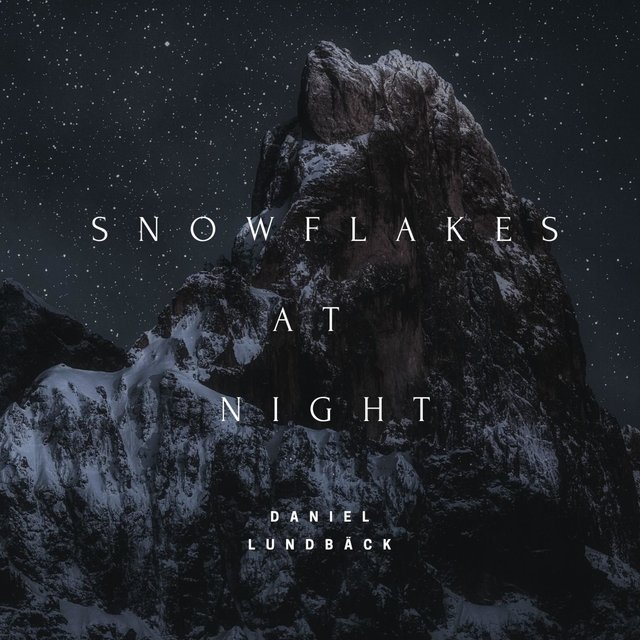 Snowflakes at Night