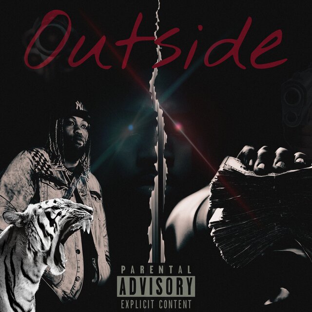 Outside