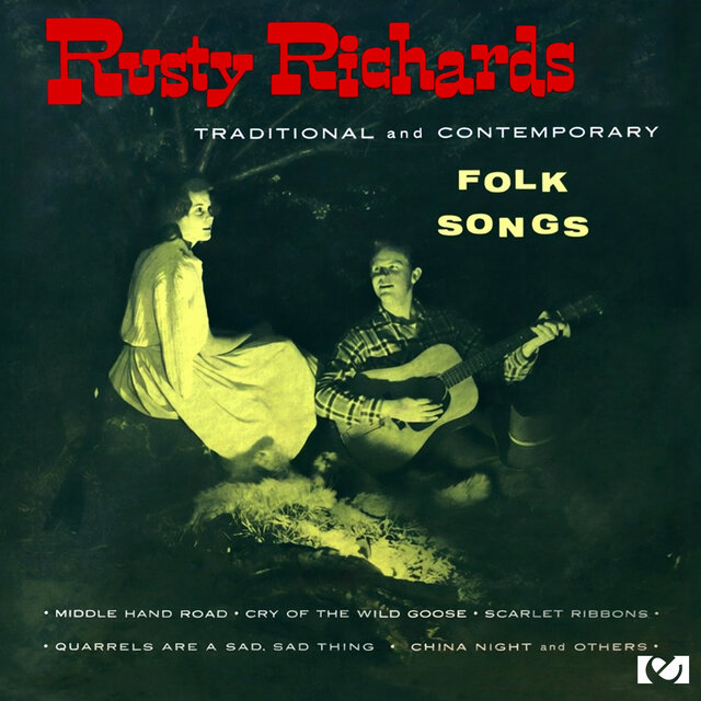 Cover art for album Traditional And Contemporary Folk Songs by Rusty Richards