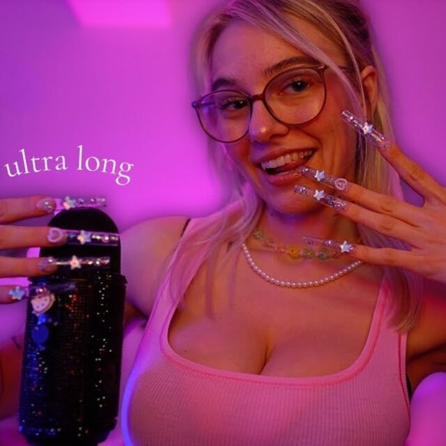 Extra LONG NAIL ASMR (for DEEPEST Sleep)