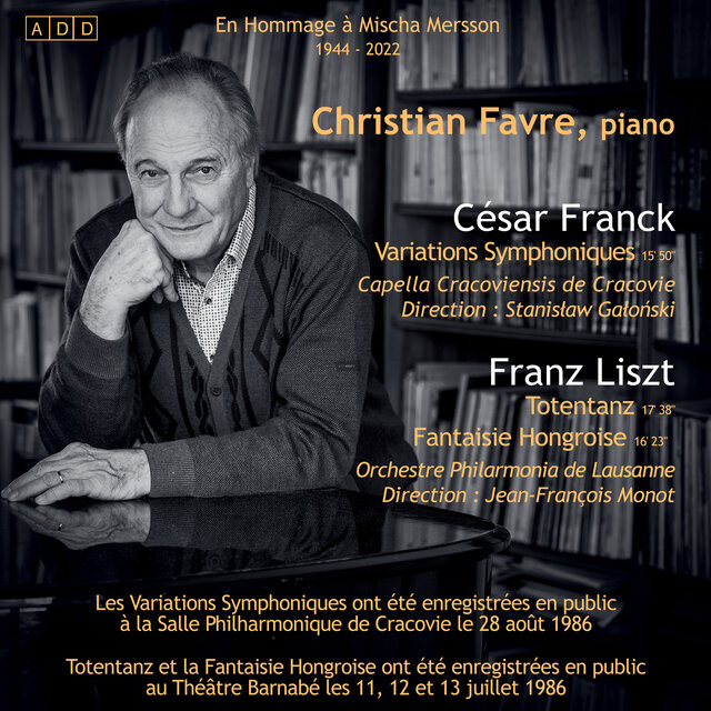 César Franck - Franz Liszt (Live)