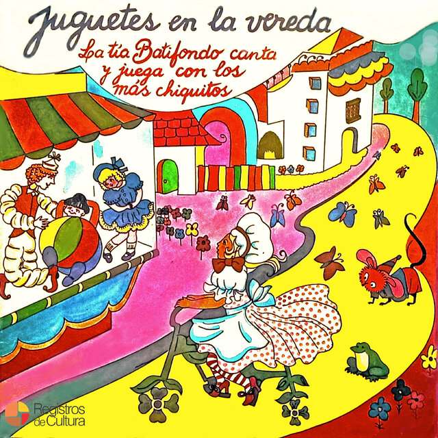 Juguetes en la vereda