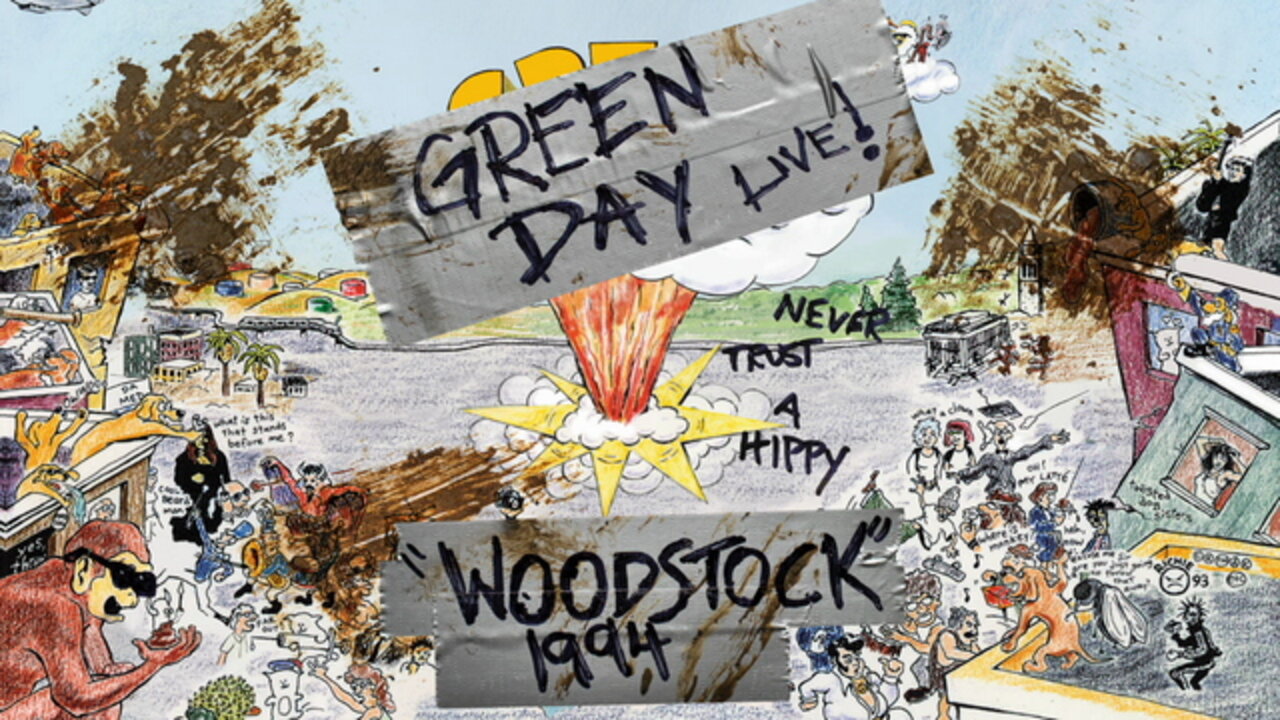 Basket Case (Live at Woodstock 1994) [Visualizer Video] by Green Day on