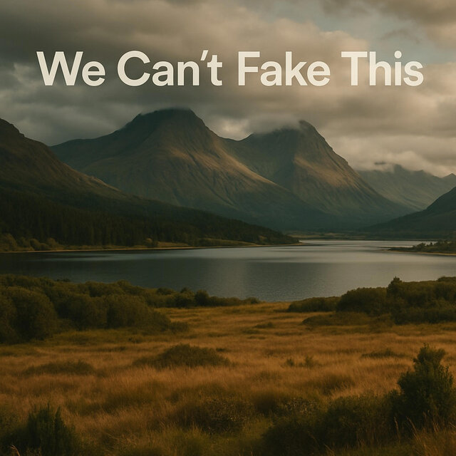 We Can´t Fake This