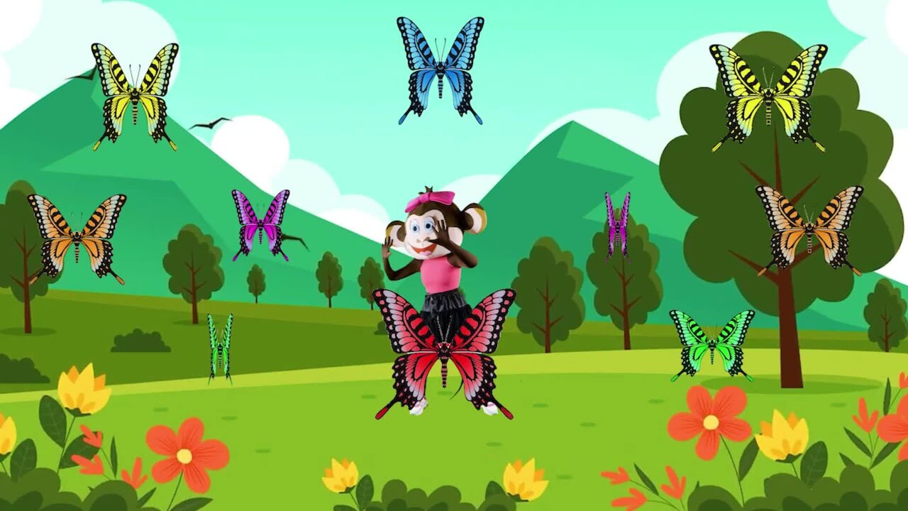 Ten Butterflies
