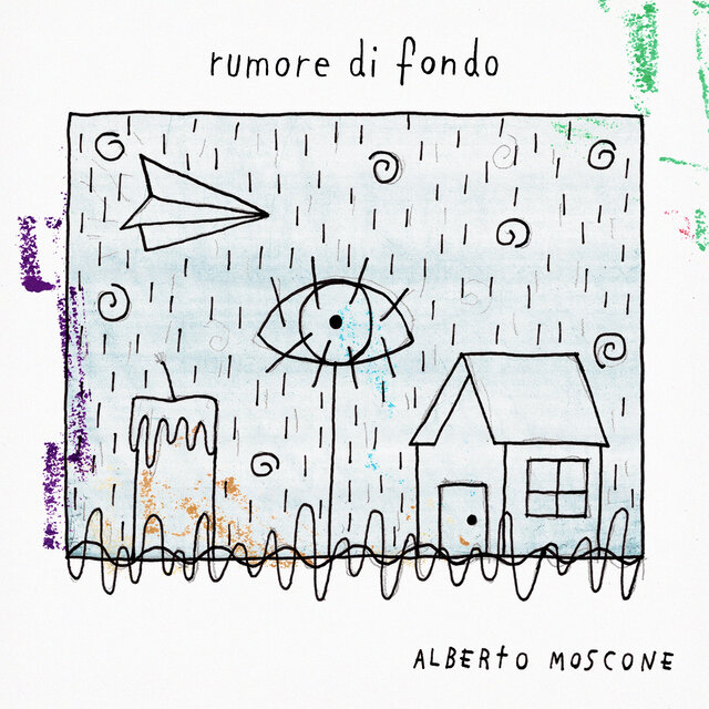 Cover art for album rumore di fondo by Alberto Moscone