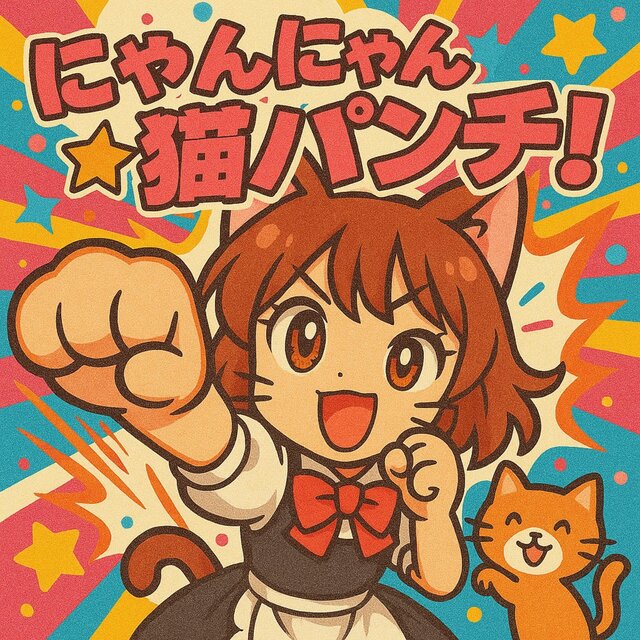 にゃんにゃん☆猫パンチ！